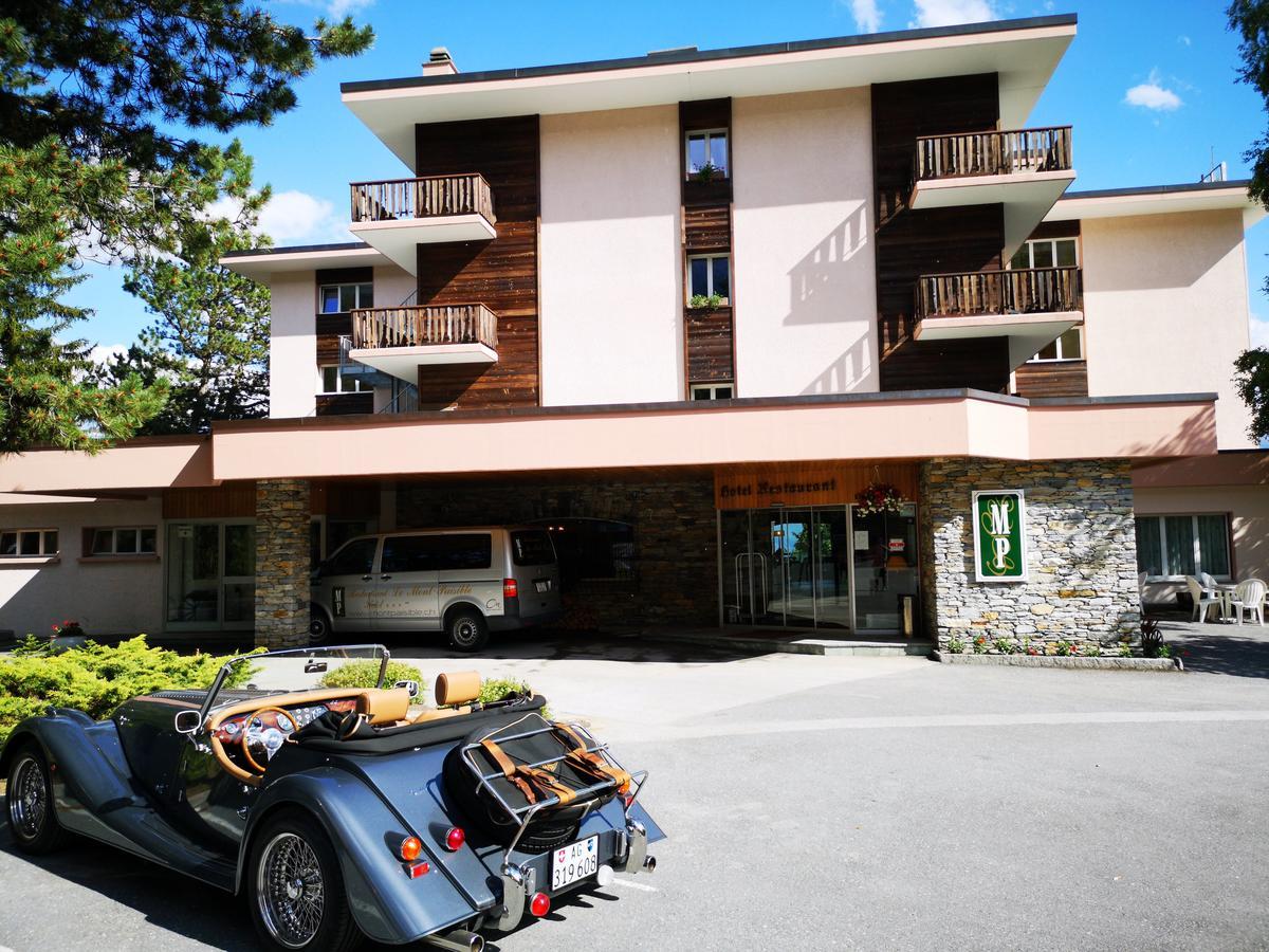 Hotel-Restaurant Le Mont Paisible, Crans-Montana Exterior photo